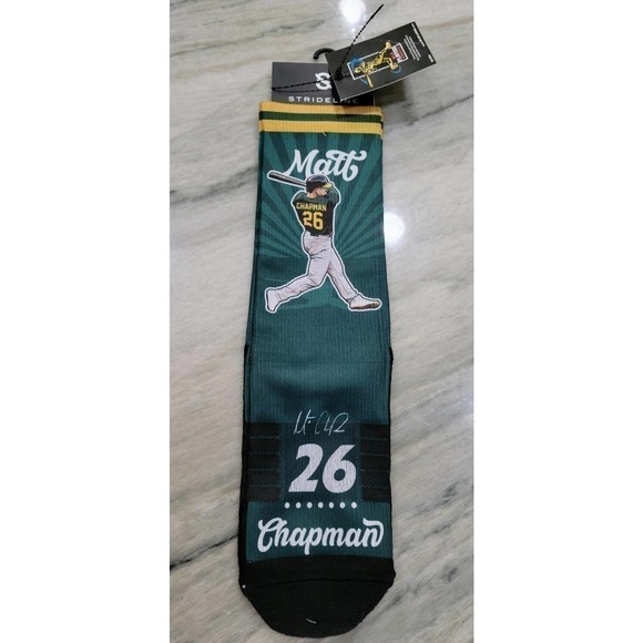 Strideline Matt Chapman 26 Premium Full Sub Retro Green NWT - Picture 1 of 6